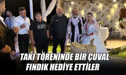 HEM ÇİFTİ HEM DE DAVETLİLERİ ŞAŞIRTTI