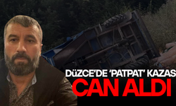 FINDIK YÜKLÜ PATPAT DEVRİLDİ: 1 ÖLÜ