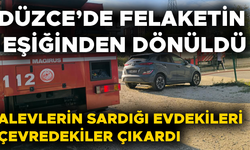 YANGIN GÜÇLÜKLE SÖNDÜRÜLDÜ