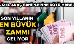 MOTORİN FİYATLARI 90 TL’NİN ÜZERİNE ÇIKACAK