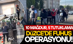 DÜZCE’DE MASAJ SALONLARINA FUHUŞ OPERASYONU: 5 TUTUKLAMA