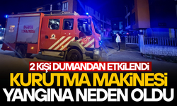 DÜZCE’DE 4 KATLI APARTMANDA YANGIN PANİĞİ
