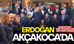 ERDOĞAN’IN İLK DURAĞI NEZAHAT ÖZDEMİR İMAM HATİP ORTAOKULU OLDU