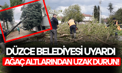 FIRTINA SONRASI TEHLİKELİ NOKTALARA MÜDAHALE