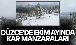 YÜKSEK KESİMLER BEYAZA BÜRÜNDÜ