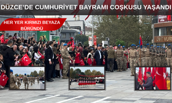 DÜZCE’DE CUMHURİYET BAYRAMI COŞKUSU YAŞANDI