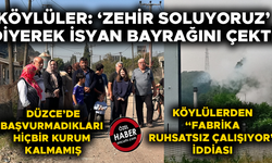 “BİZ ZEHİR SOLUMAK İSTEMİYORUZ”