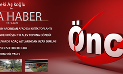 18 EKİM 2026 ÖNCÜ ANA HABER