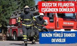 KAZADA TANKER SÜRÜCÜSÜ YARALANDI