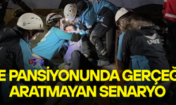 MAHSUR KALANLAR KURTARILDI, ÖĞRENCİLER TOPLANMA ALANINA KOŞTU