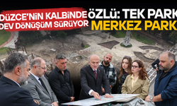 MERKEZ PARK, ANIT ESER VE ÇEVRESİNDEKİ PARKLAR BÜTÜNLEŞİYOR