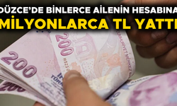 O ÖDEMELER HESAPLARDA…