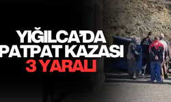TARIM ARACI YOL KENARINA DEVRİLDİ
