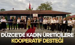 21 KADIN ÜRETİCİNİN ORTAK OLDUĞU KOOPERATİF AÇILDI