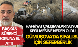 “GÜMÜŞOVA’NIN SİMGESİ ŞİFALI SU YENİDEN AKACAK!”