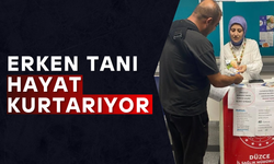 ÇİLİMLİ’DE KANSER FARKINDALIK STANDI AÇILDI