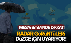 DÜZCE’DE KUVVETLİ SAĞANAK YAĞIŞ BEKLENİYOR
