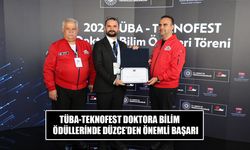 DÜZCE ÜNİVERSİTESİ ÖĞRETİM ÜYESİ ÜÇÜNCÜ OLDU