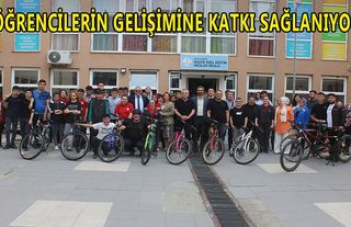 ÖZEL ÖĞRENCİLER BİSİKLETLERİN KEYFİNİ ÇIKARDI