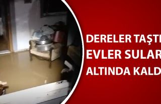 GÖLYAKA İLÇESİNİ BİR KEZ DAHA SEL VURDU