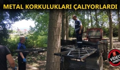 HIRSIZLAR SUÇÜSTÜ YAKALANDI