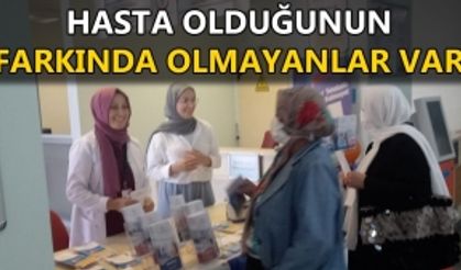 DEVLET HASTANESİNDE STANTLI BİLGİLENDİRME