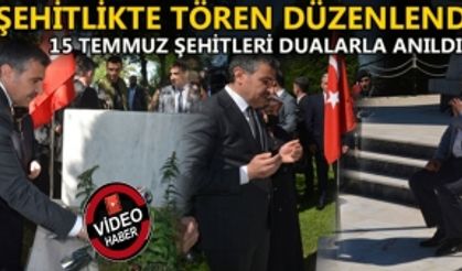 ŞEHİT UFUK BAYSAN KABRİ BAŞINDA ANILDI