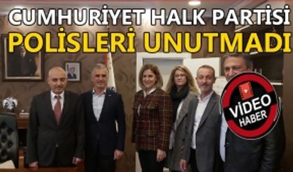 CUMHURİYET HALK PARTİSİ POLİSLERİ UNUTMADI: CHP’LİLERDEN EMNİYET MÜDÜRÜ AKKAPLAN’A ZİYARET