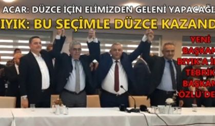 YENİ YÖNETİMDEN BİRLEŞTİRİCİ MESAJLAR