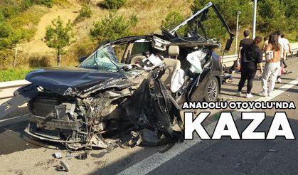 ANADOLU OTOYOLU’NDA KAZA 5 KİŞİ YARALANDI