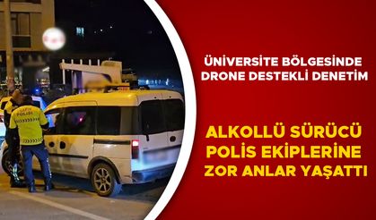 ÜNİVERSİTE BÖLGESİNDE DRONE DESTEKLİ DENETİM