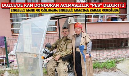 DÜZCE'DE KAN DONDURAN ACIMASIZLIK