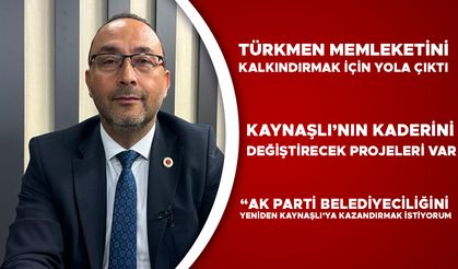 TÜRKMEN MEMLEKETİNİ KALKINDIRMAK İÇİN YOLA ÇIKTI