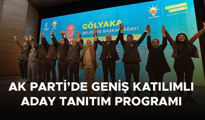 AK PARTİ’DE GENİŞ KATILIMLI ADAY TANITIM PROGRAMI