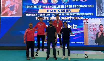 GÜREŞTE VE BOKSTA 2 MADALYA