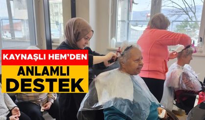 HUZUREVİNDE GÖNÜLLERİ FETHETTİLER