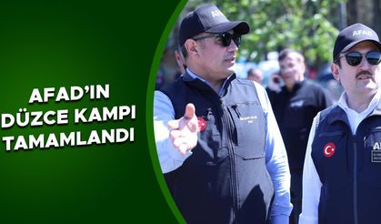 VALİ ASLAN KAMPIN SON GÜNÜNDE AFAD EKİPLERİ İLE BİR ARAYA GELDİ