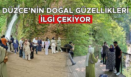 KURBAN BAYRAMI TATİLİNİ FIRSAT BİLENLER DÜZCE’YE AKIN ETTİ