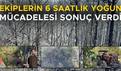 DÜZCE’DEKİ ORMAN YANGINI KONTROL ALTINA ALINDI