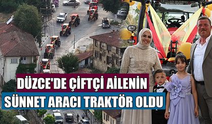 TRAKTÖRLÜ KONVOY RENKLİ GÖRÜNTÜLERE SAHNE OLDU