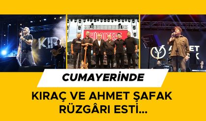 CUMAYERLİ VATANDAŞLAR MÜZİK ŞÖLENİ YAŞADI