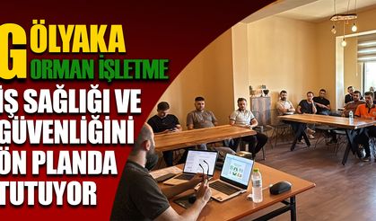 PERSONELE EĞİTİM VERİLDİ