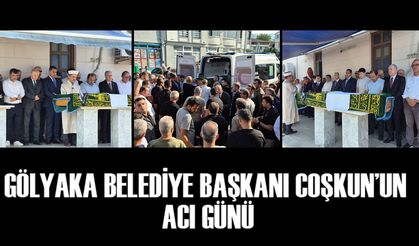 EŞİ MELAHAT COŞKUN SON YOLCULUĞUNA UĞURLANDI