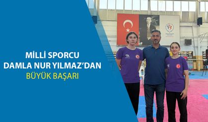 TAEKWONDO’DA AVRUPA YOLCUSU: DAMLA NUR YILMAZ