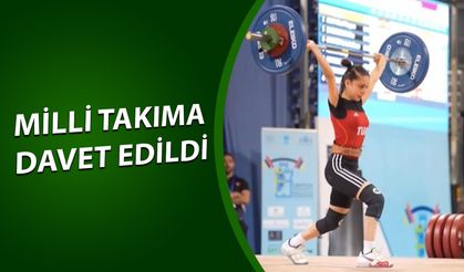 DÜZCELİ HALTERCİ ŞEVVAL İNCE MİLLİ TAKIM KADROSUNDA