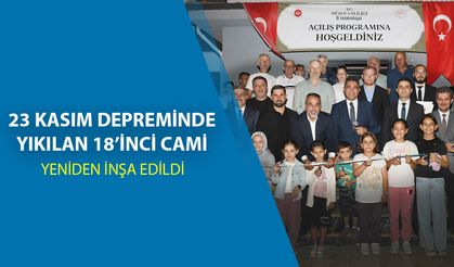 ARDIÇDİBİ KÖY CAMİ DÜZENLENEN TÖRENLE İBADETE AÇILDI