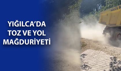 VATANDAŞLAR ASFALT TALEP EDİYOR