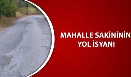 KÖY YOLU ASFALTLANDI, MAHALLE YOLU KALDI