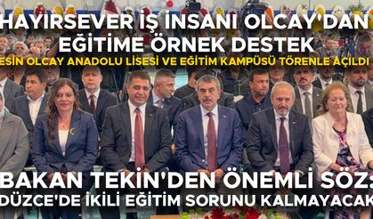 BAKAN'DAN CHP'Lİ ÖZCAN'A TEŞEKKÜR: YAPILANLARI TAKDİR EDİYOR