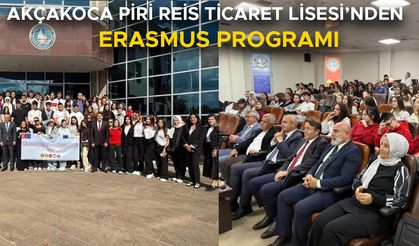 YABANCI ÖĞRENCİLER AKÇAKOCA’DA BİR ARAYA GELDİ